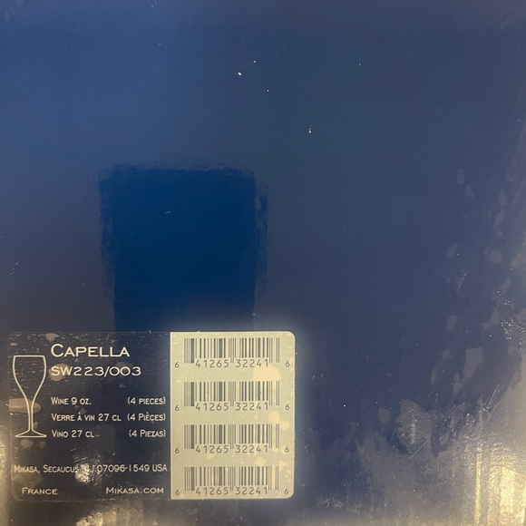 Mikasa Capella Wine —Set of Four - Picture 3 of 4